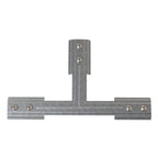 Astro Track T Support in Bright Zinc Plated