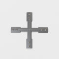 Astro Track X Support in Bright Zinc Plated