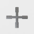 Astro Track X Support in Bright Zinc Plated