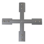 Astro Track X Support in Bright Zinc Plated