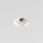 Astro Trimless Round Adjustable Downlight in Matt White 1248024