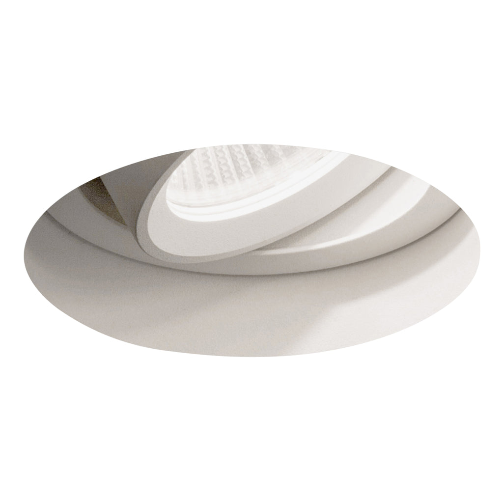 Astro Trimless Round Adjustable Downlight in Textured White - DRIVER REQUIRED 1248010