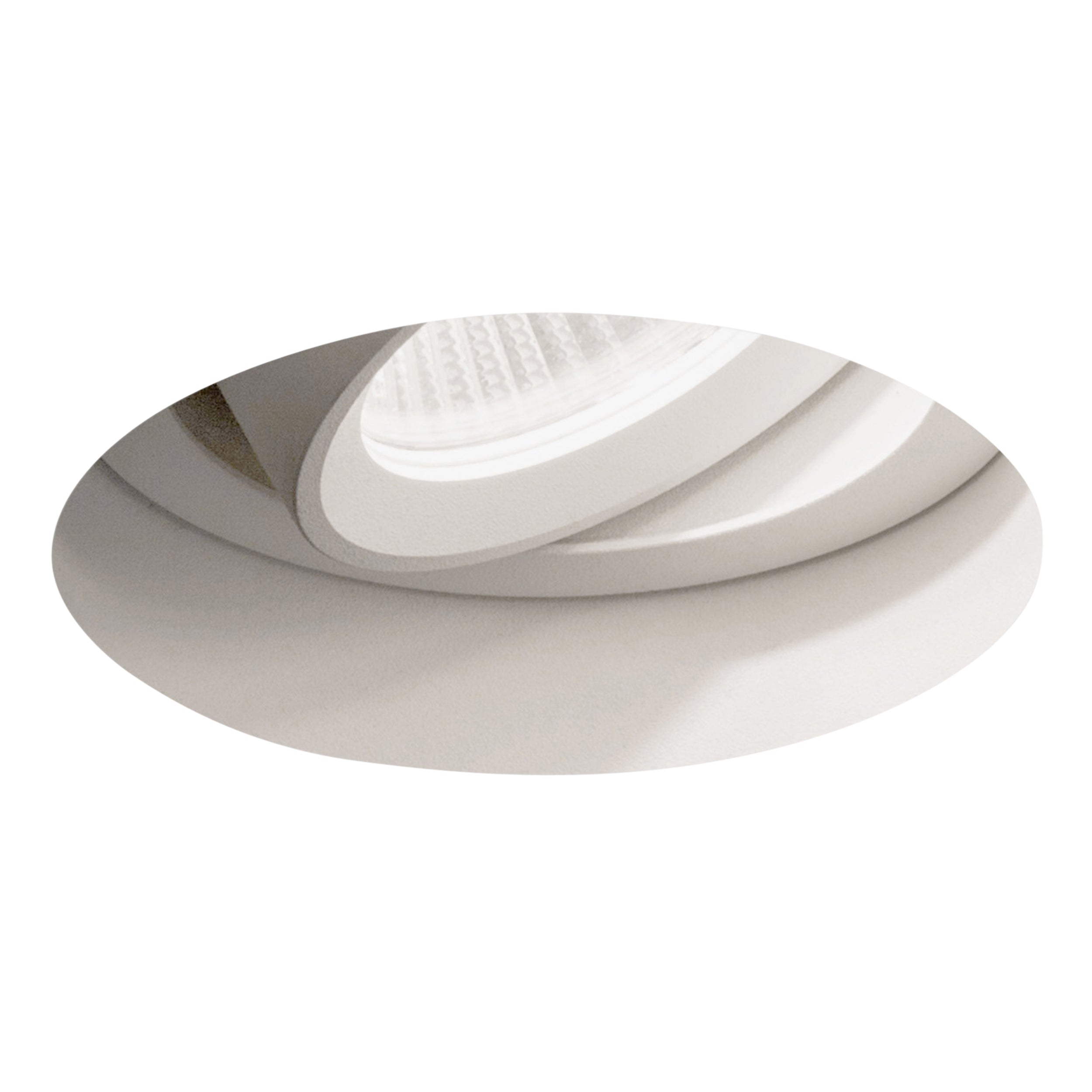 Astro Trimless Round Adjustable Downlight in Textured White - DRIVER REQUIRED 1248010