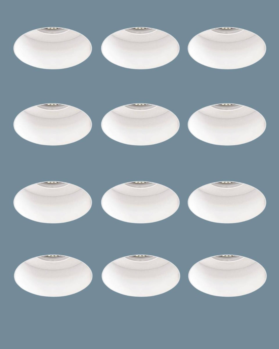 Astro Trimless Round Fixed Downlight in Matt White 1248023 - Pack of 12 £25.60 each