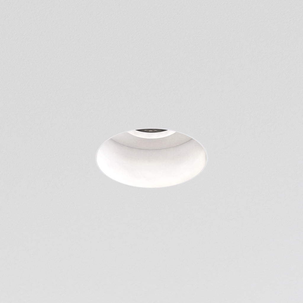 Astro Trimless Round Fixed Downlight in Matt White 1248023