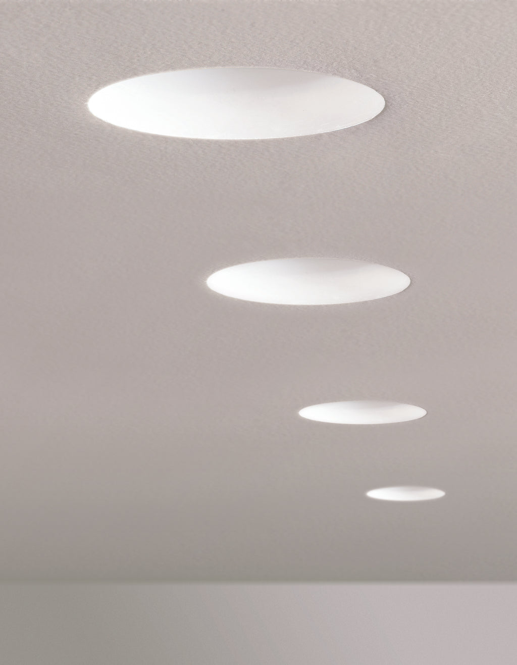 Astro Trimless Round Fixed Downlight in Matt White 1248023