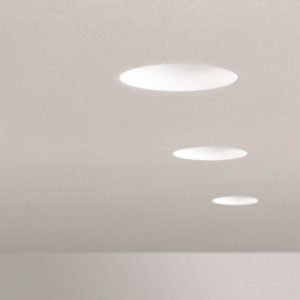 Astro Trimless Round Fixed Downlight in Matt White 1248023