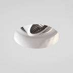 Astro Trimless Slimline Round Adjustable Fire-Rated Downlight in Matt White 1248019