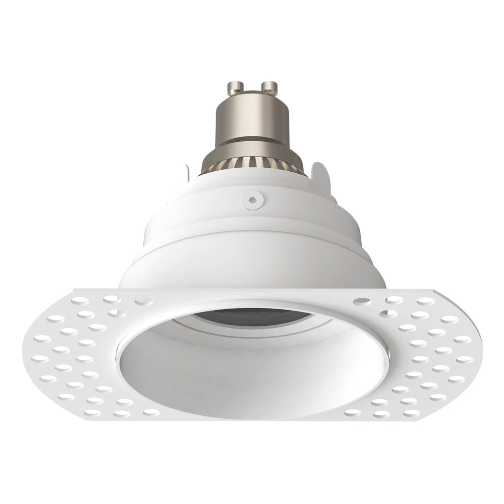 Astro Trimless Slimline Round Adjustable Fire-Rated Downlight in Matt White 1248019 – Pack of 12 £43.82 each