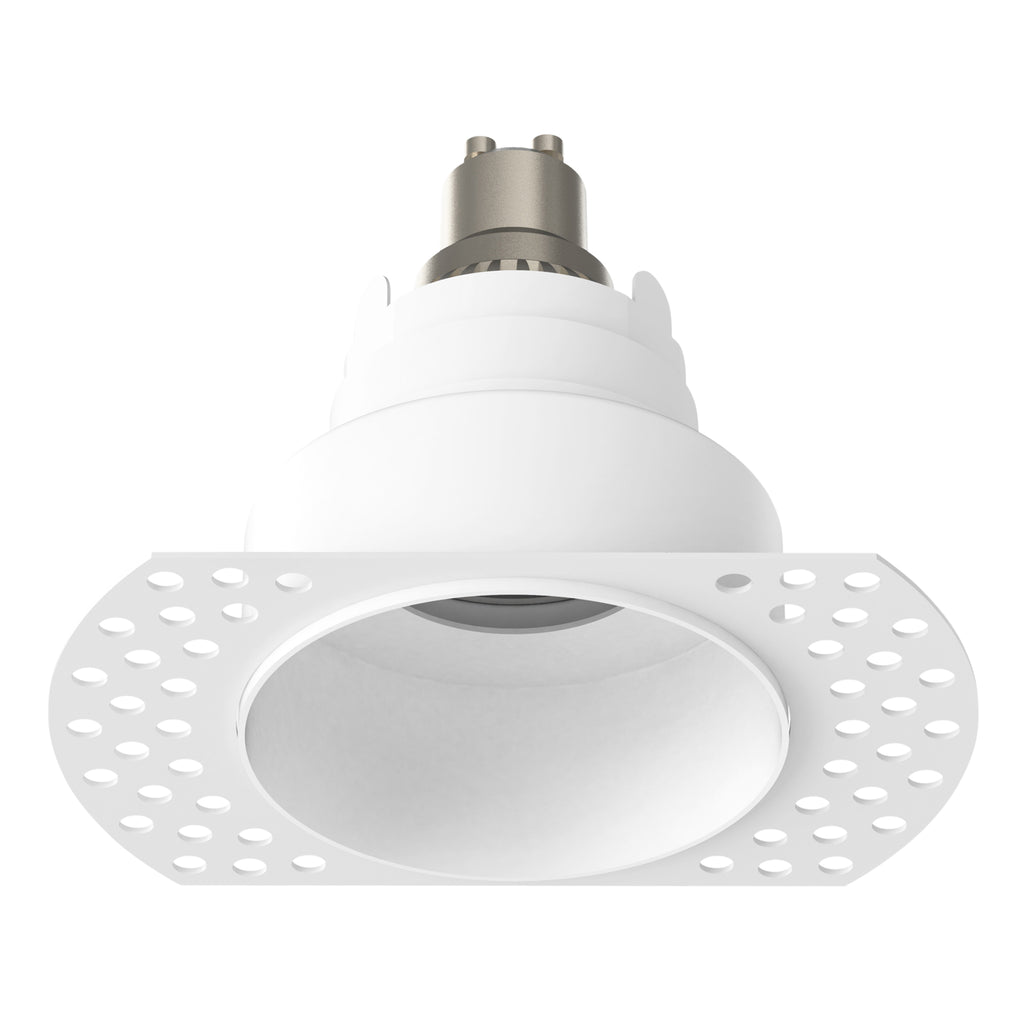 Astro Trimless Slimline Round Fixed Bathroom Downlight in Matt White 1248017 - Pack of 12 £40.85 each