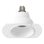 Astro Trimless Slimline Round Fixed Bathroom Downlight in Matt White 1248017 - Pack of 12 £40.85 each