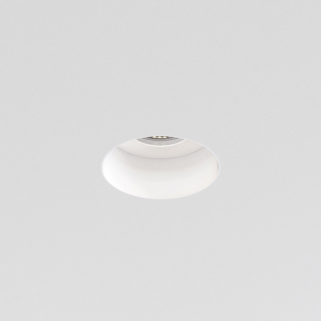Astro Trimless Slimline Round Fixed Bathroom Downlight in Matt White 1248017 - Pack of 12 £40.85 each