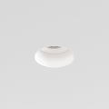 Astro Trimless Slimline Round Fixed Bathroom Downlight in Matt White 1248017