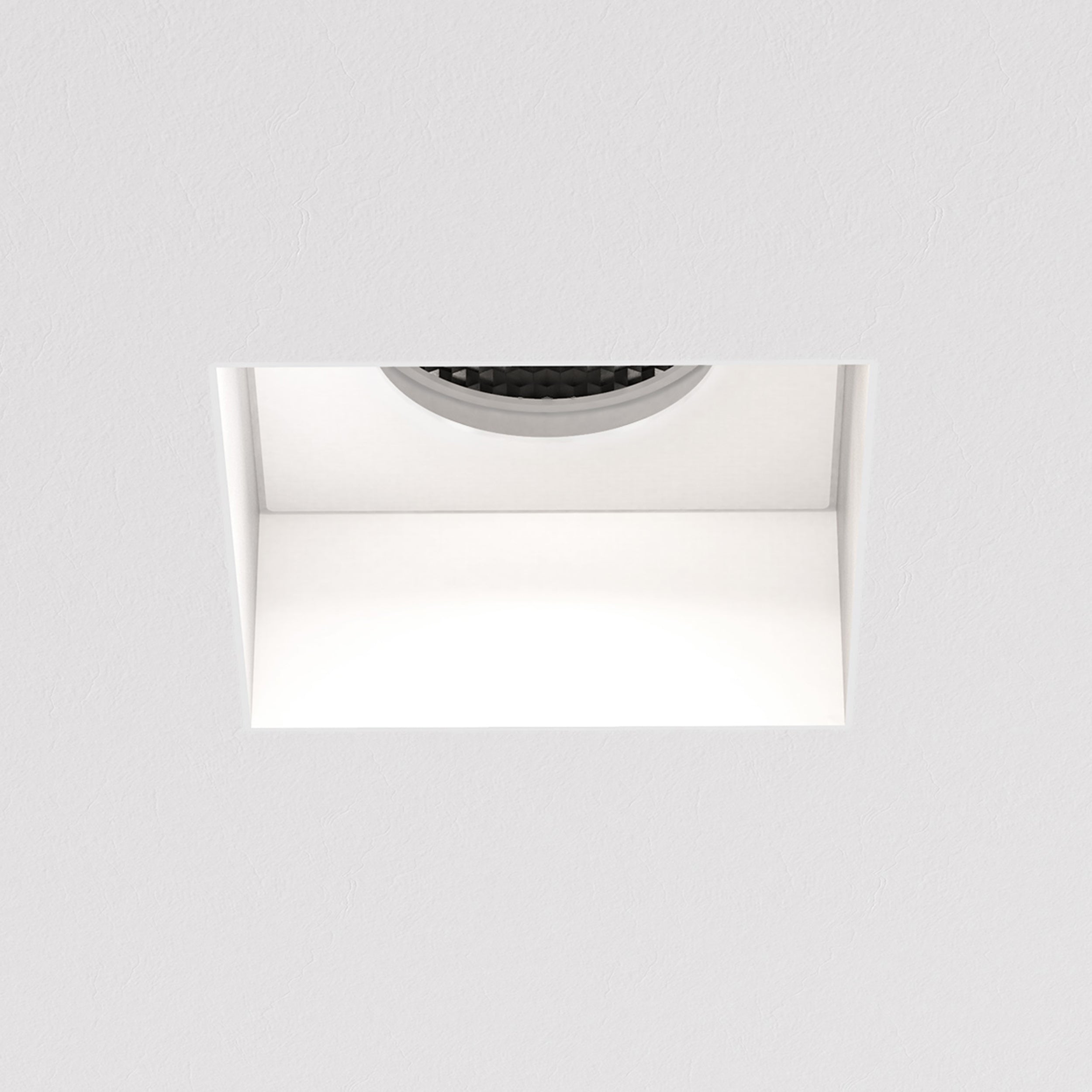 Astro Trimless Square Fixed Downlight in Matt White 1248018