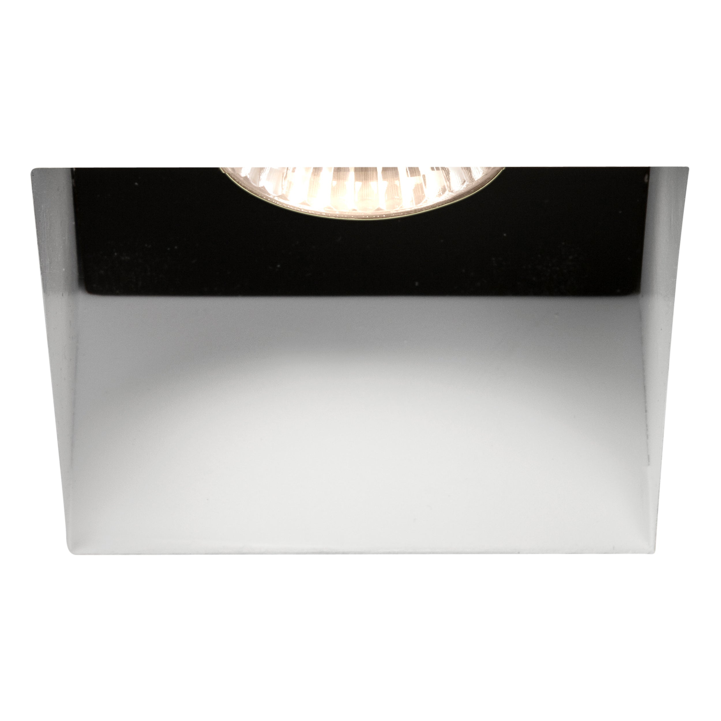 Astro Trimless Square Fixed Fire-Rated IP65 Bathroom Downlight in Matt White 1248005