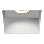 Astro Trimless Square Fixed Fire-Rated IP65 Bathroom Downlight in Matt White 1248005