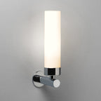 Astro Tube 120 Bathroom Wall Light in Polished Chrome
