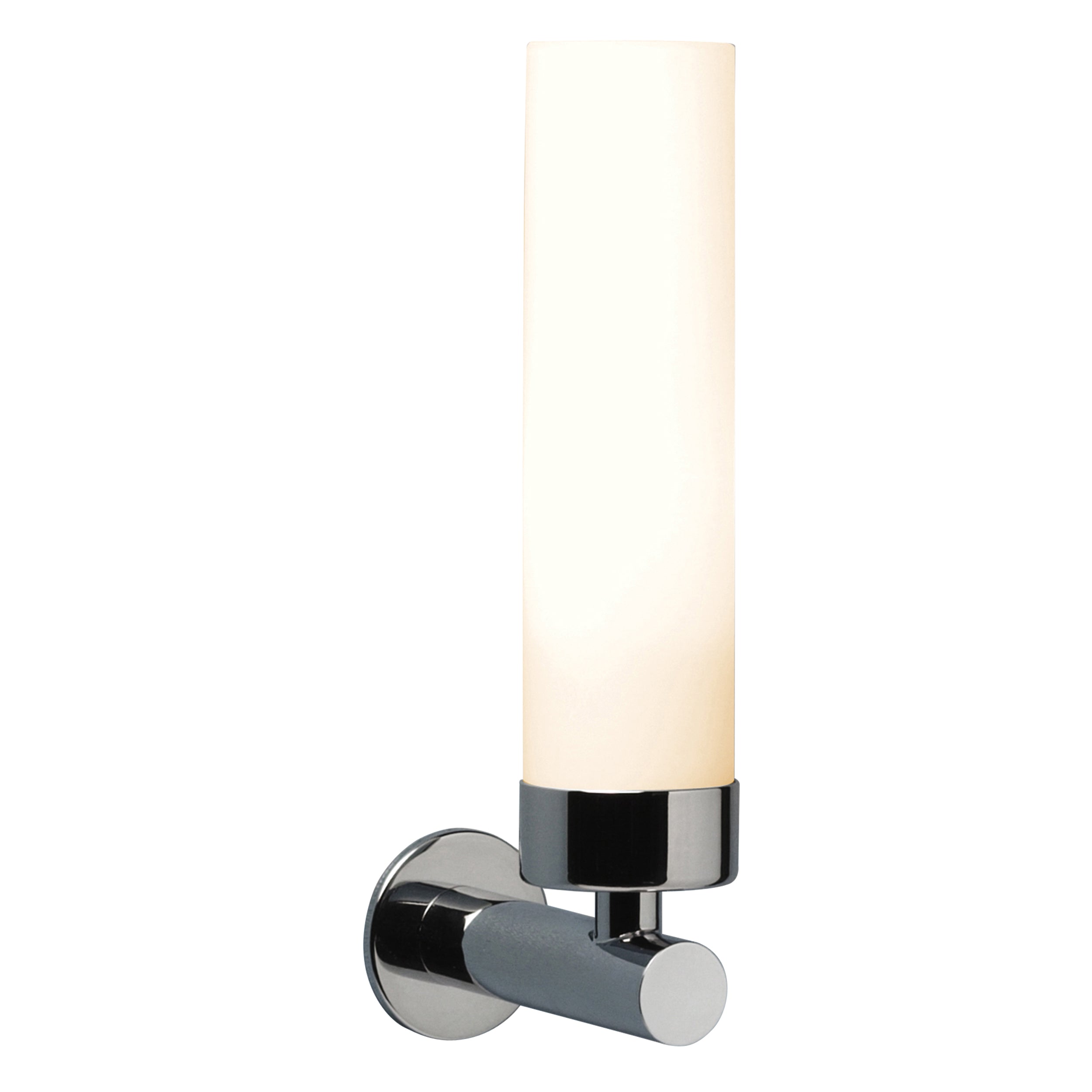 Astro Tube 120 Bathroom Wall Light in Polished Chrome