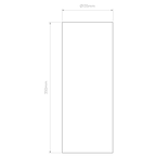 Astro Tube 135 Shade in White