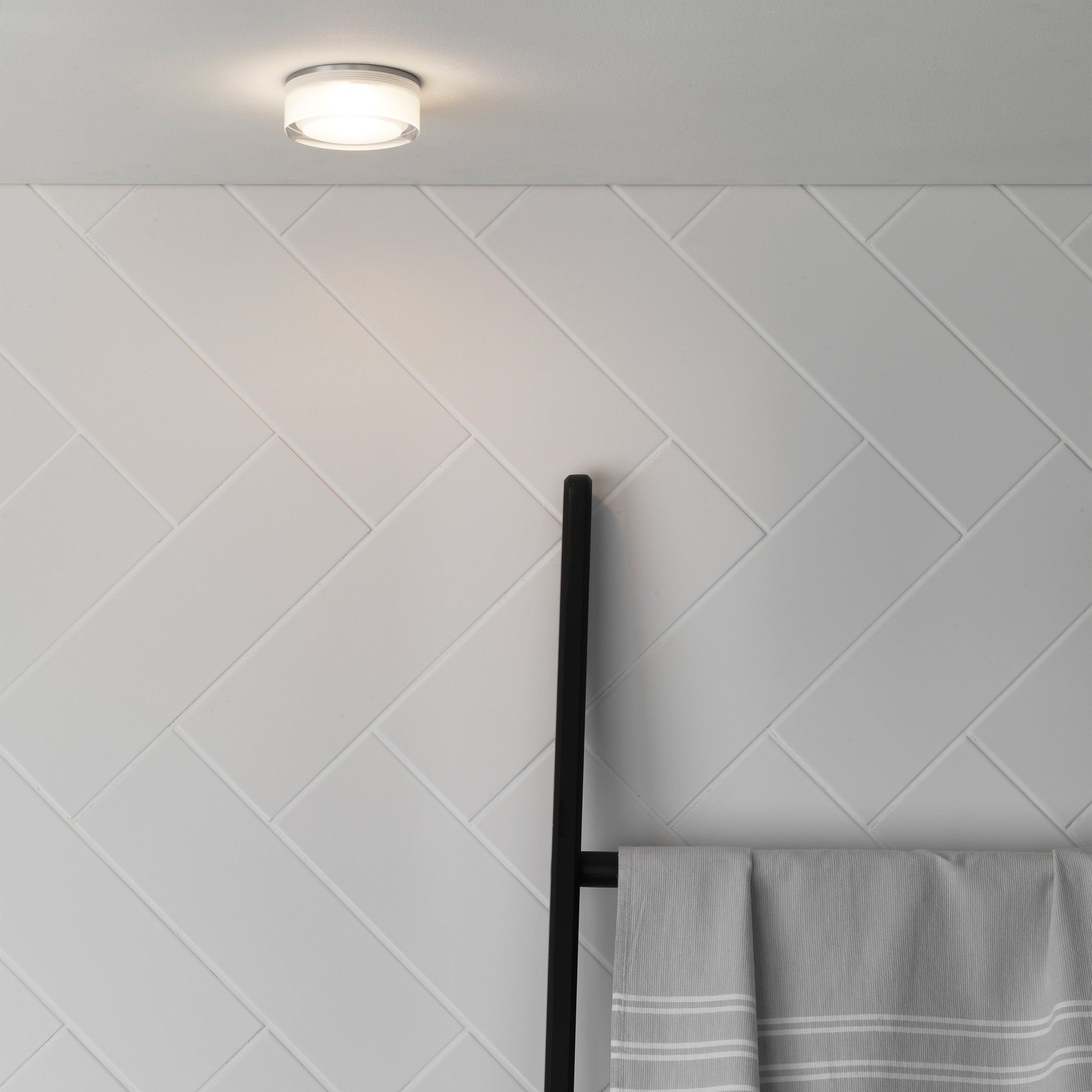 Astro Vancouver Round Bathroom Downlight in Polished Chrome IP65