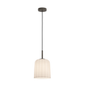 Astro Veo 230 Pendant Light in Bronze with Duplex Glass Shade