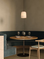 Astro Veo 230 Pendant Light in Bronze with Duplex Glass Shade