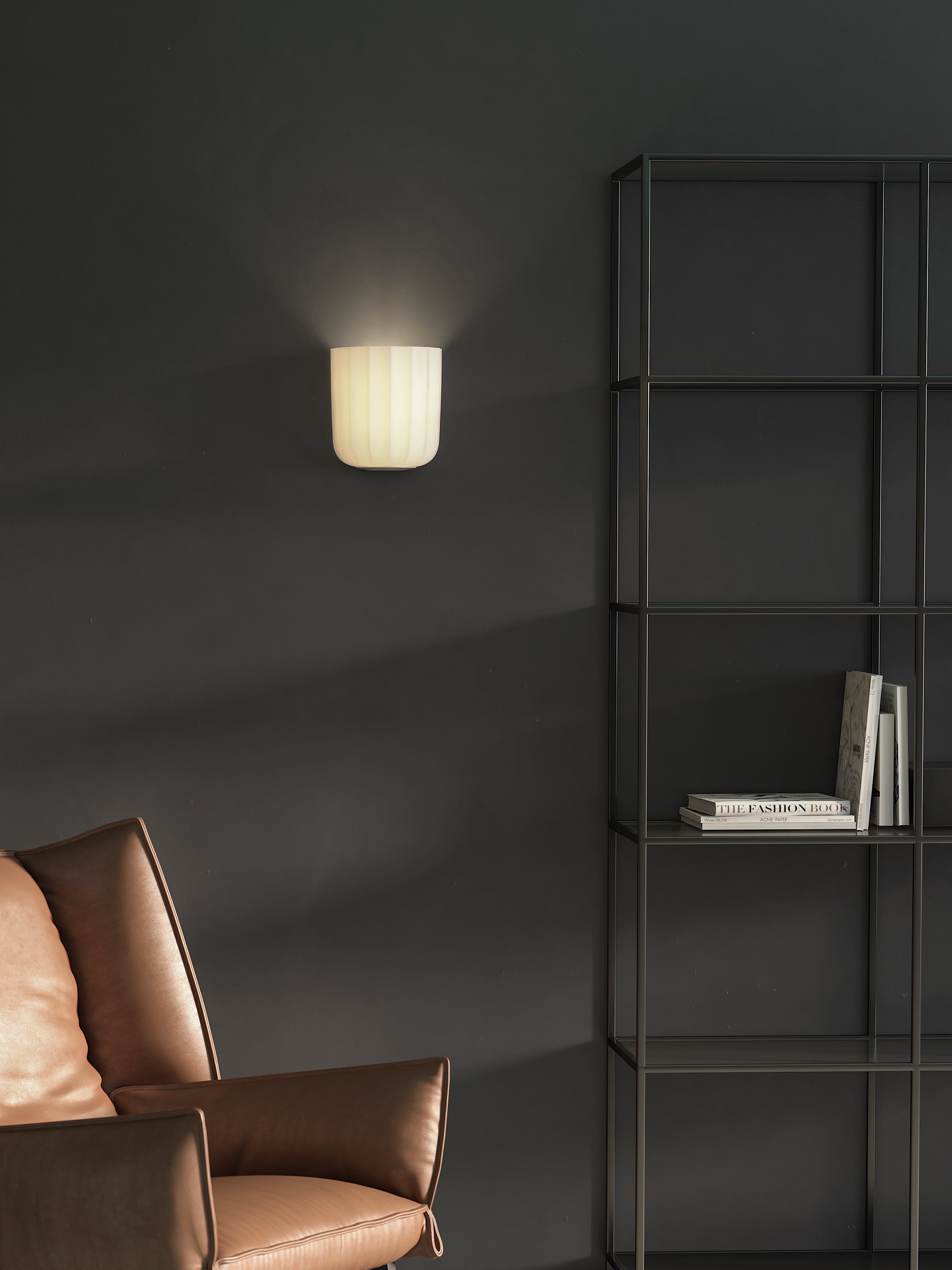 Astro Veo Indoor Wall Light in Matt Nickel