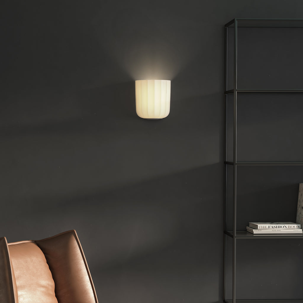 Astro Veo Indoor Wall Light in Matt Nickel