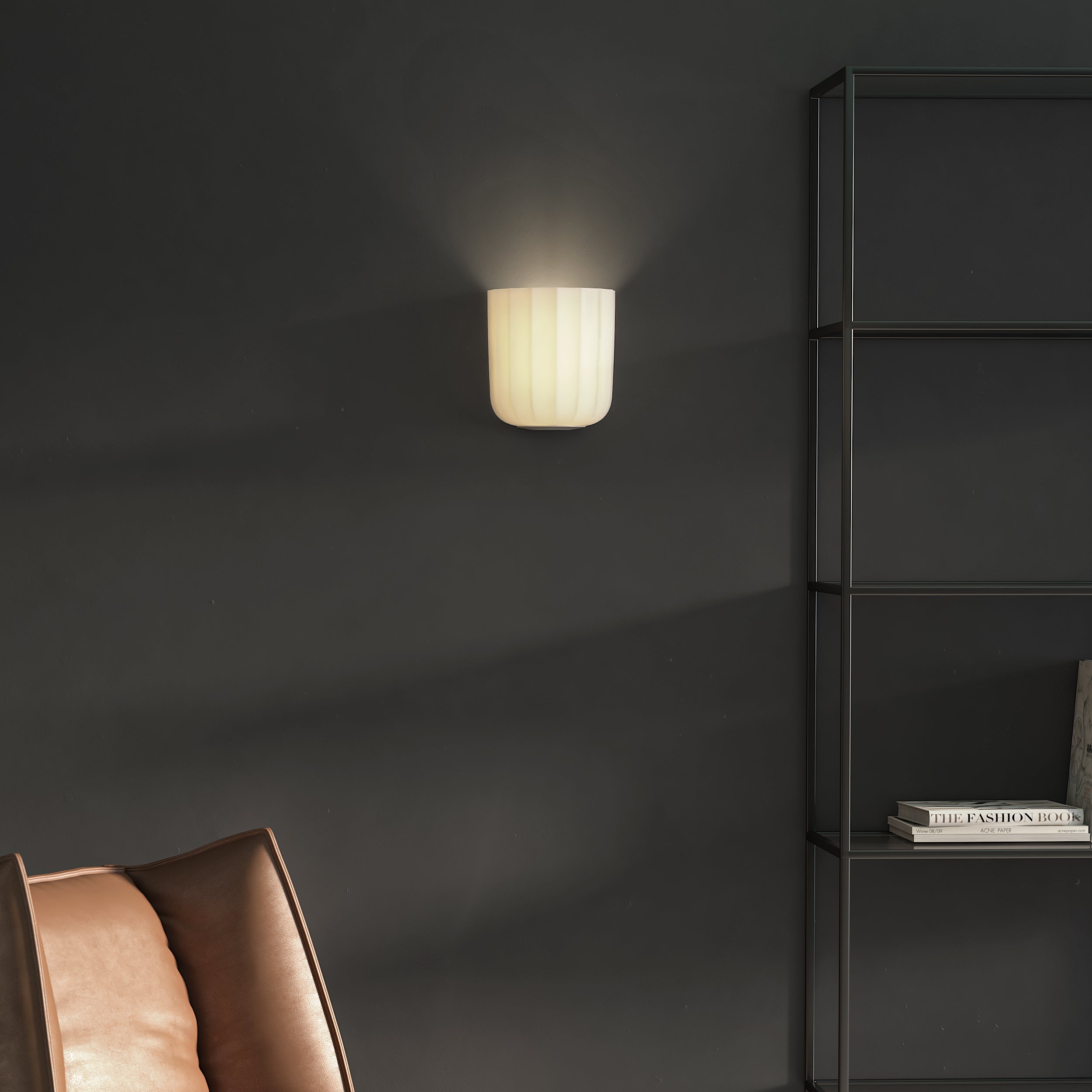 Astro Veo Indoor Wall Light in Matt Nickel