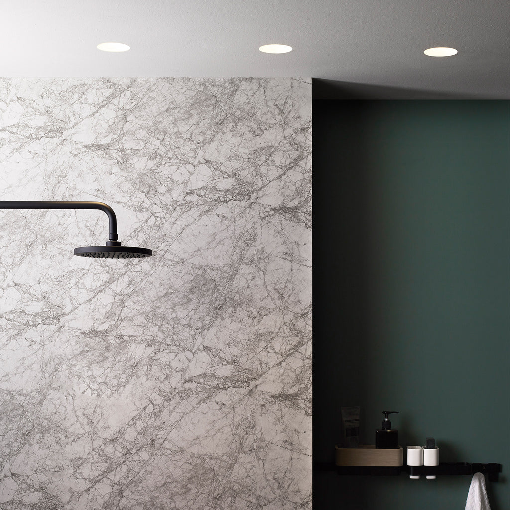 Astro Void 80 Bathroom Downlight in Matt White IP65 1392019