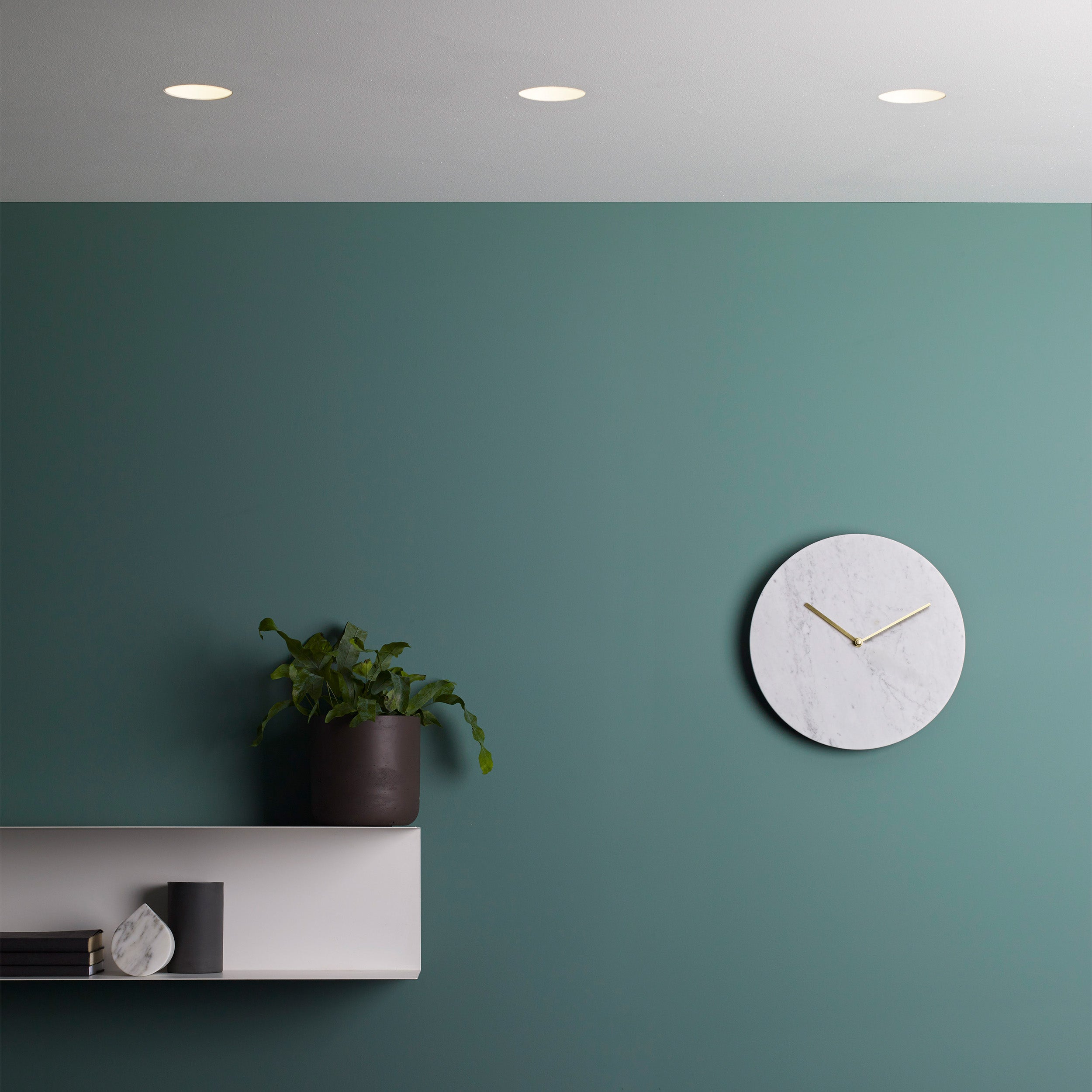 Astro Void 80 Bathroom Downlight in Matt White IP65 1392019