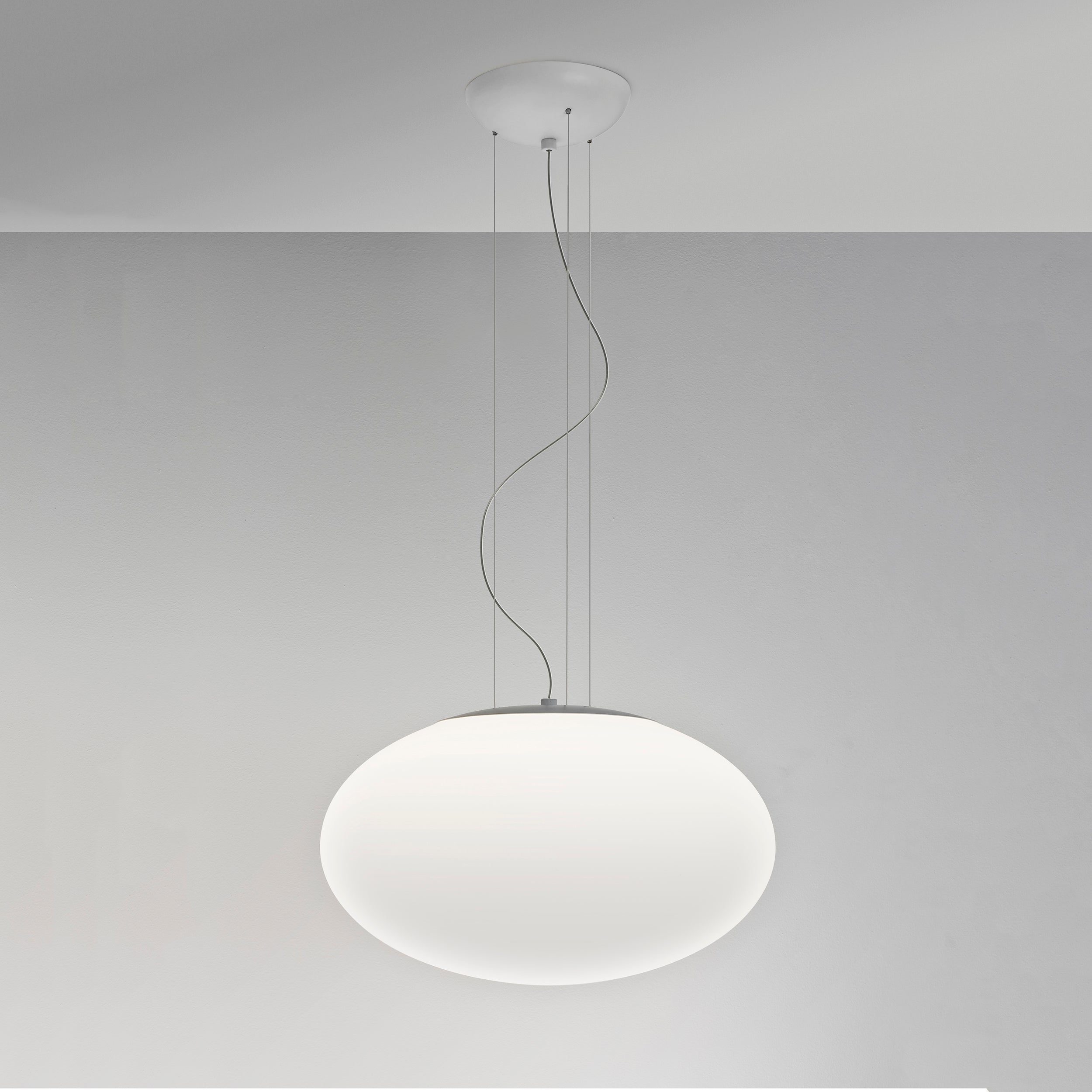 Astro Zeppo 400 Pendant Light in Matt White