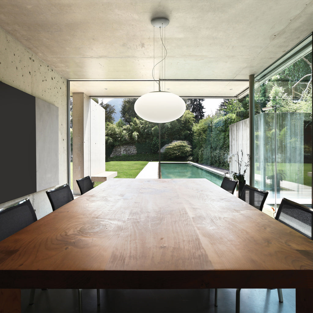 Astro Zeppo 400 Pendant Light in Matt White