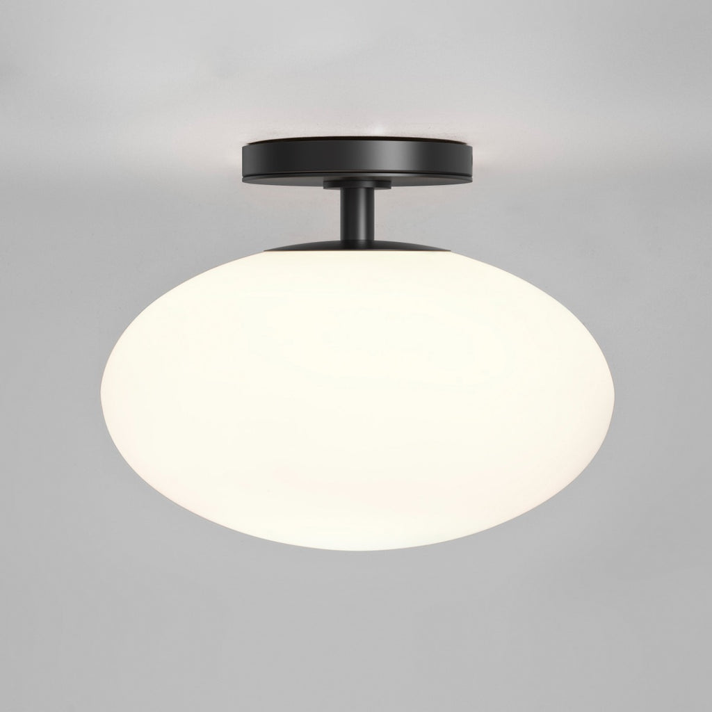 Astro Zeppo Bathroom Ceiling Light in Matt Black