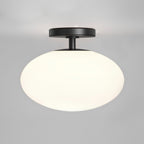 Astro Zeppo Bathroom Ceiling Light in Matt Black