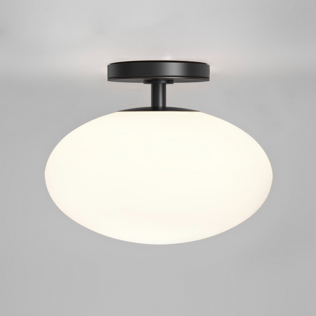 Astro Zeppo Bathroom Ceiling Light in Matt Black