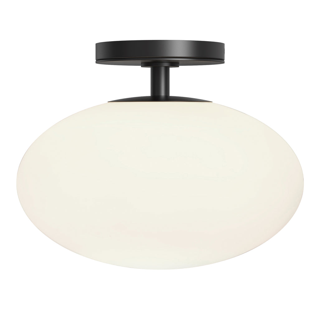 Astro Zeppo Bathroom Ceiling Light in Matt Black