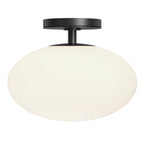 Astro Zeppo Bathroom Ceiling Light in Matt Black