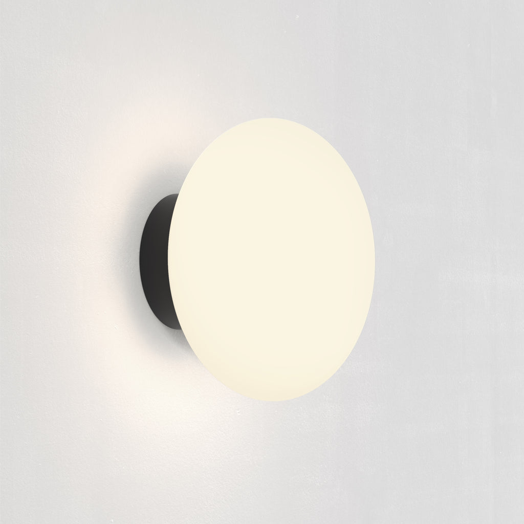 Astro Zeppo Bathroom Wall Light in Matt Black