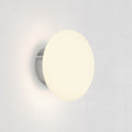 Astro Zeppo Wall Bathroom Wall Light in White Glass