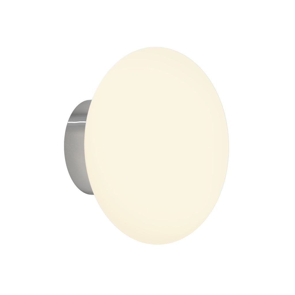 Astro Zeppo Wall Bathroom Wall Light in White Glass