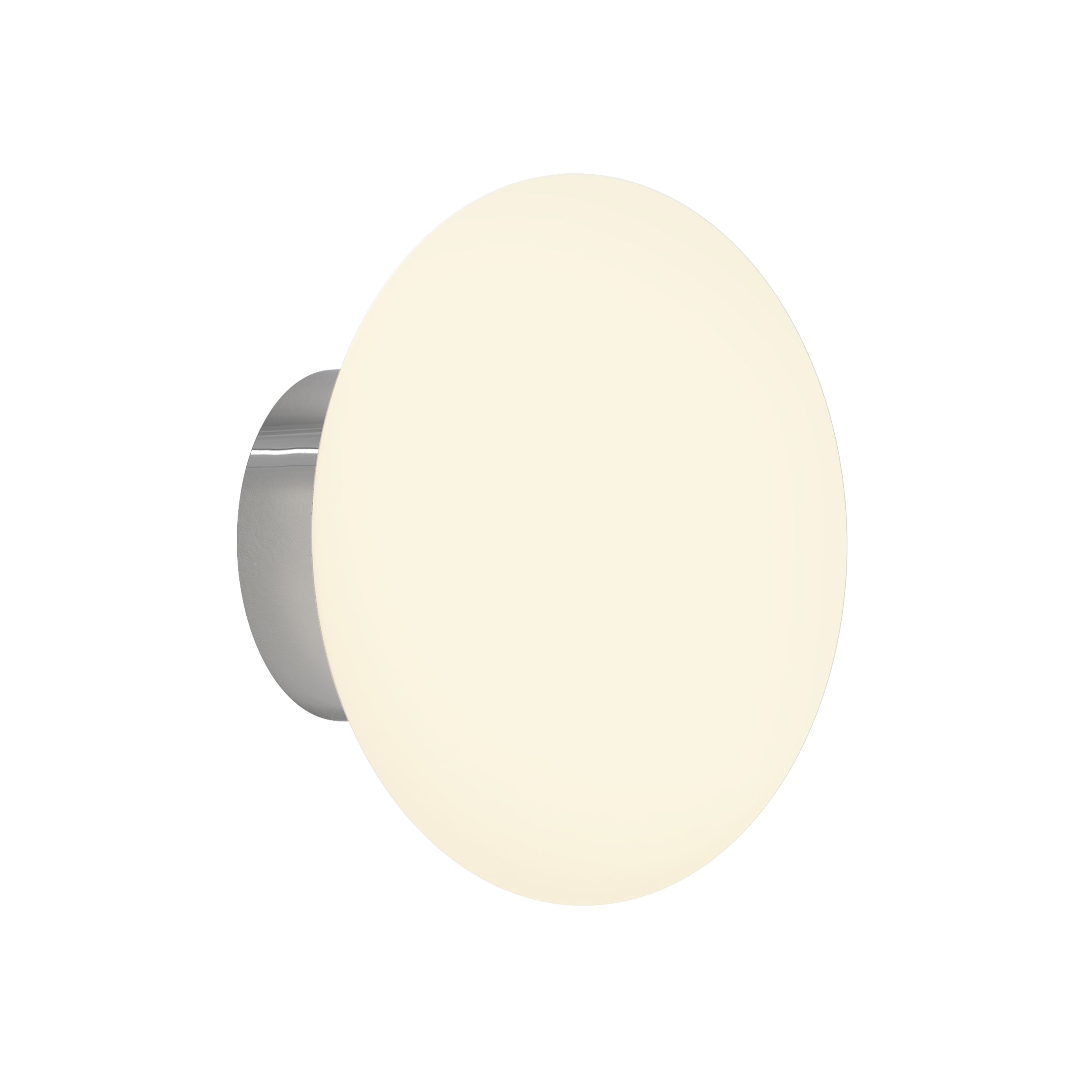 Astro Zeppo Wall Bathroom Wall Light in White Glass