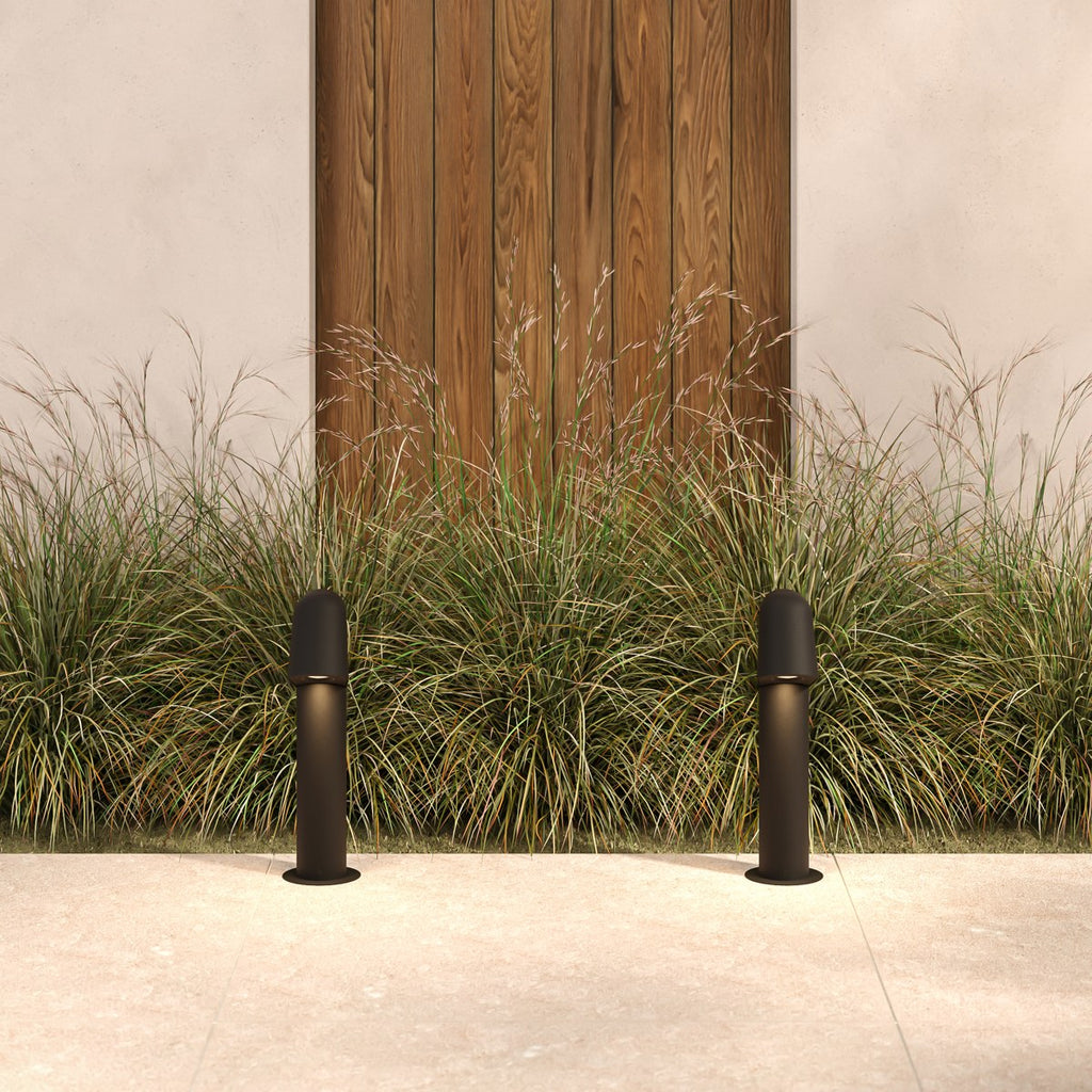 Astro Mast Bollard 400 Outdoor Bollard Light in Textured Black