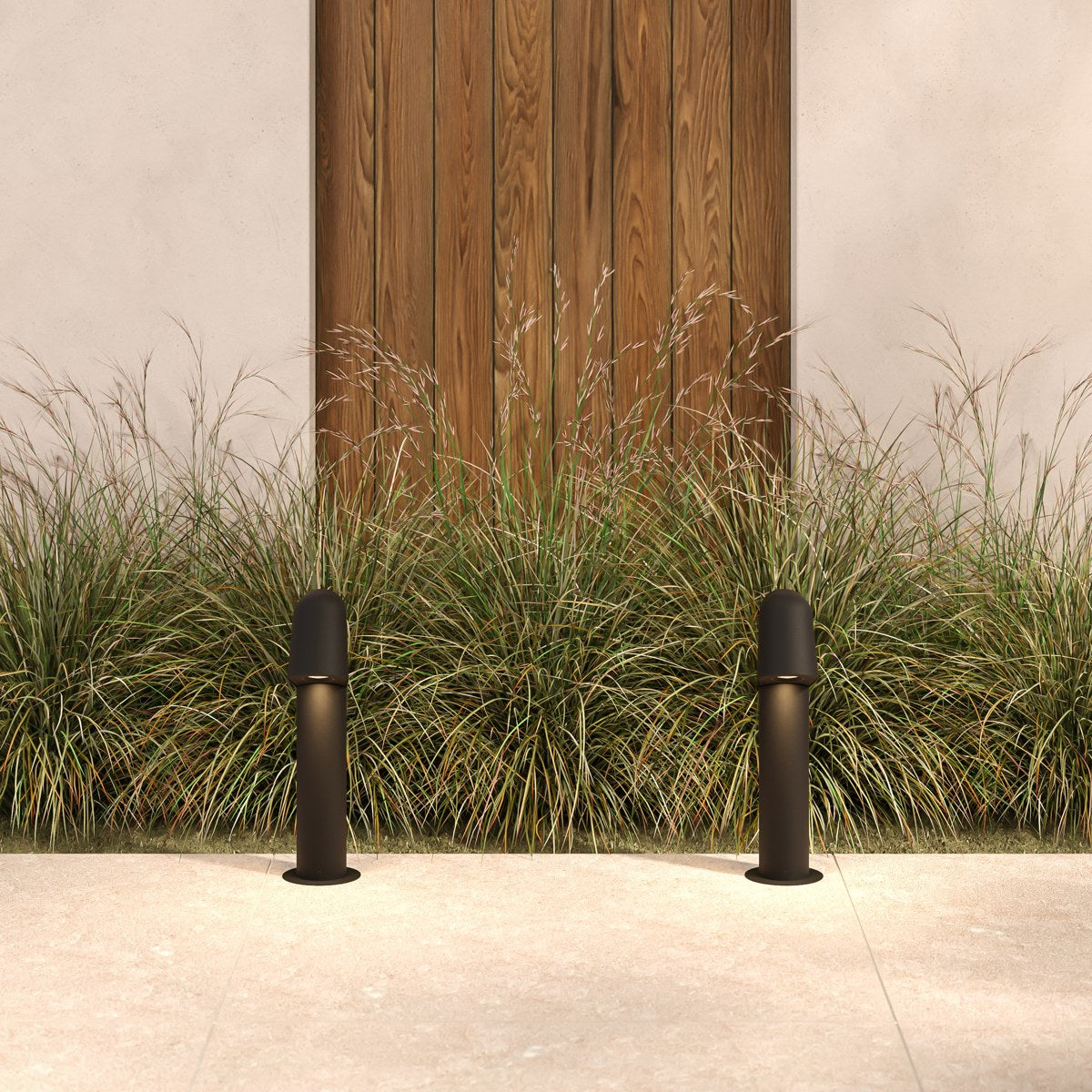 Astro Mast Bollard 400 Outdoor Bollard Light in Textured Black