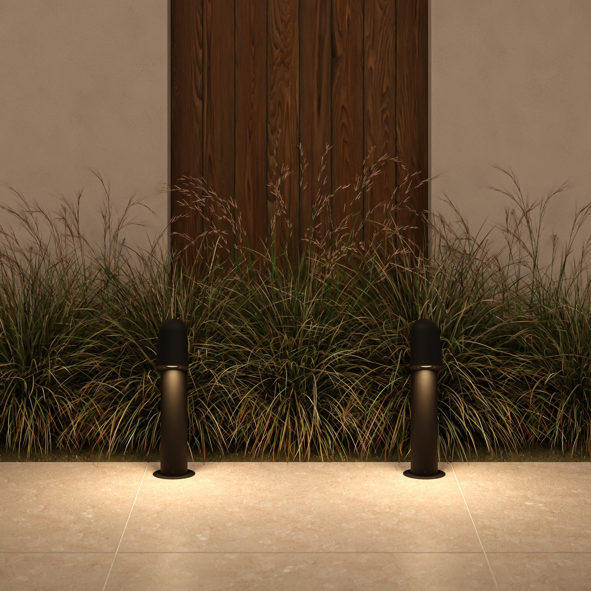 Astro Mast Bollard 400 Outdoor Bollard Light in Textured Black