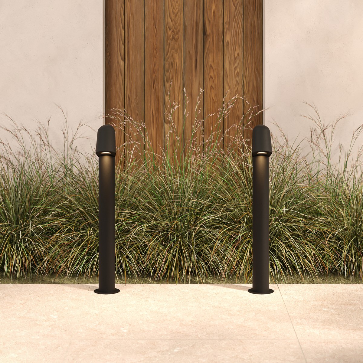 Astro Mast Bollard 700 Outdoor Bollard Light in Textured Black