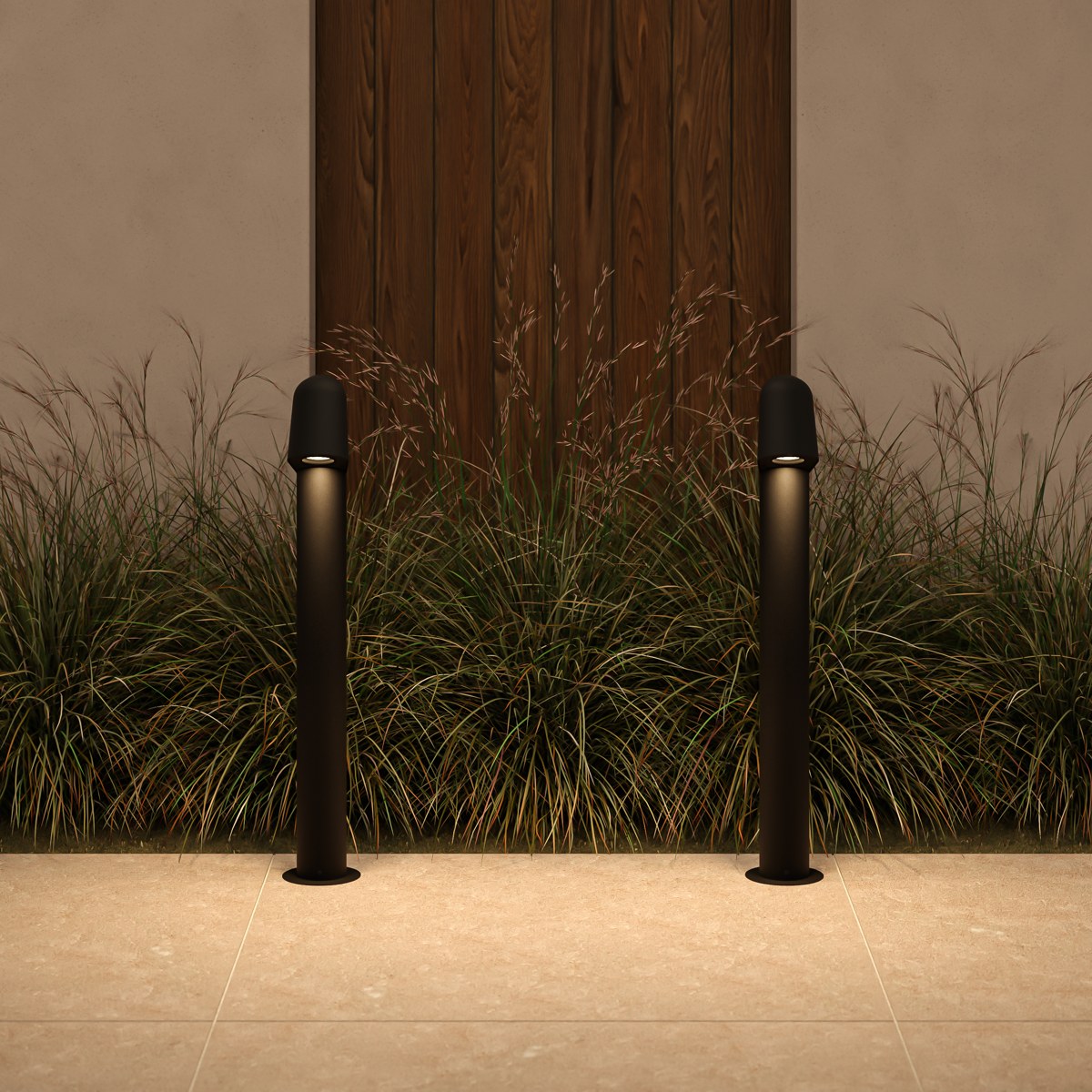 Astro Mast Bollard 700 Outdoor Bollard Light in Textured Black