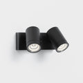 Astro Bayville Twin Spot Sensor Outdoor LED Spotlight in Textured Black