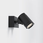 Astro Bayville Twin Spot Sensor Outdoor LED Spotlight in Textured Black