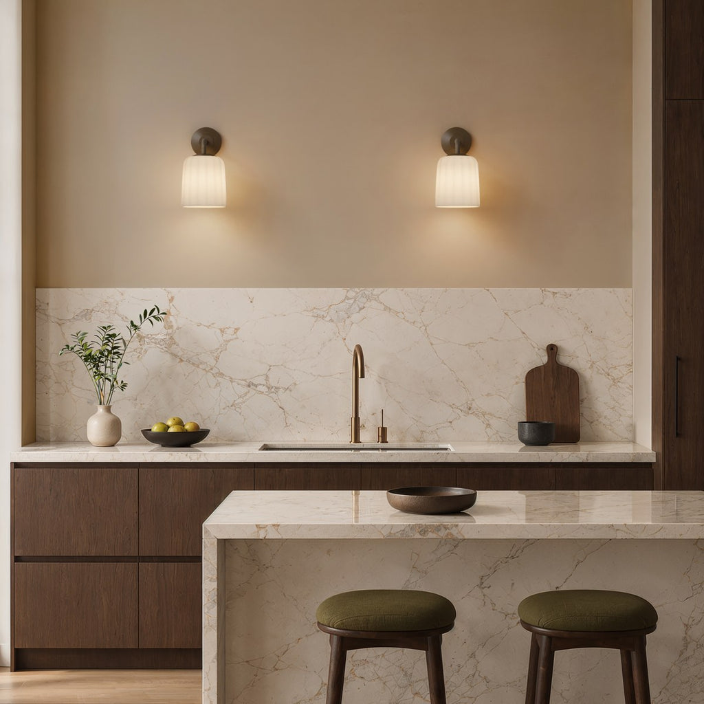 Astro Veo Lantern Indoor Wall Light in Bronze